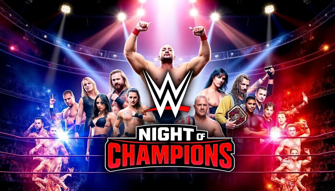 Wwe Night Of Champions Wallpaper