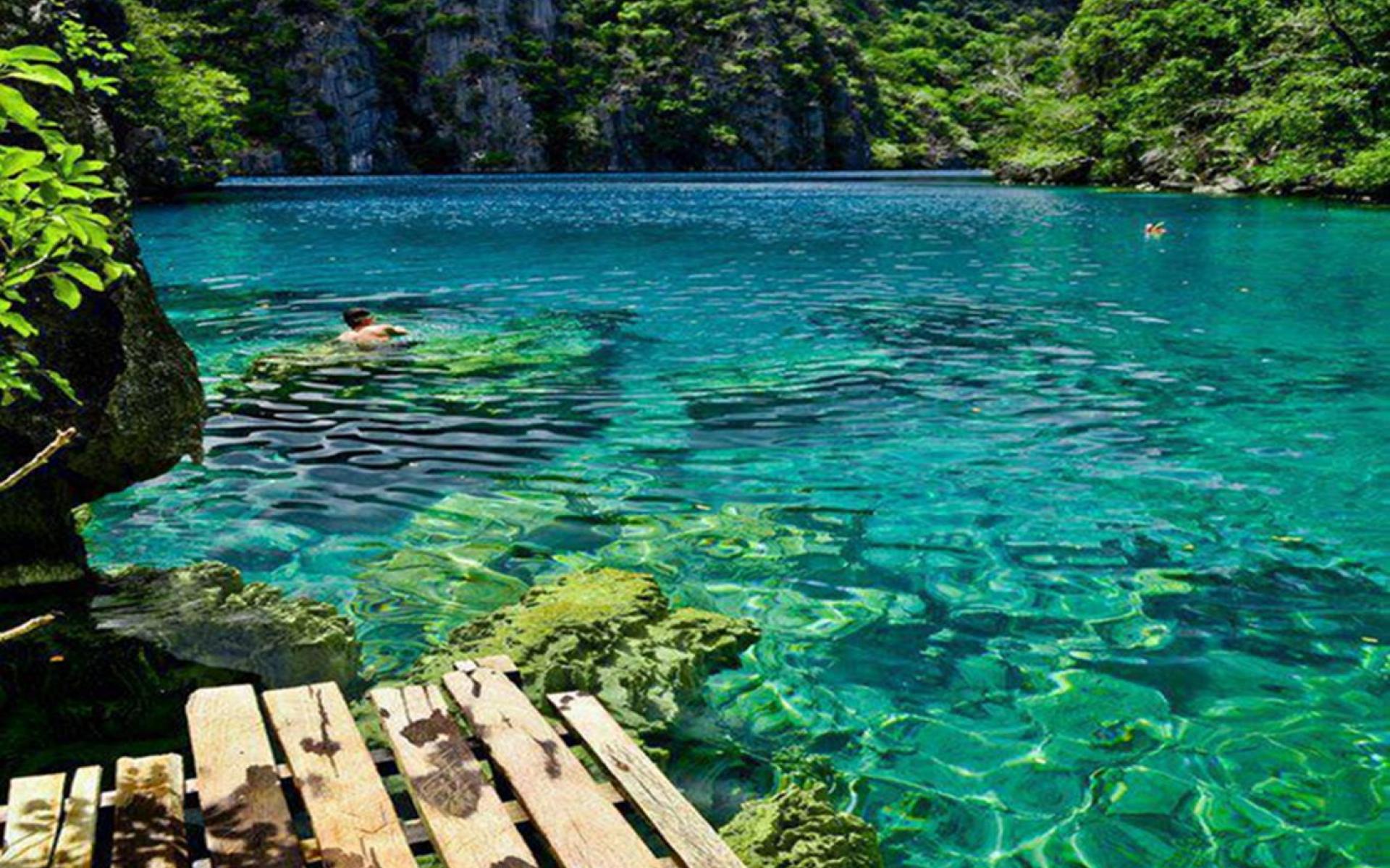 Kayangan Lake Philippines Wallpaper HD