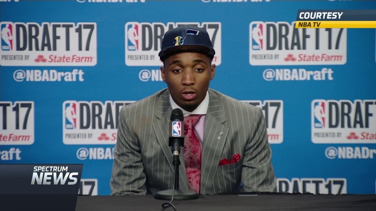 Donovan Mitchell Talks About Playing For The Utah Jazz