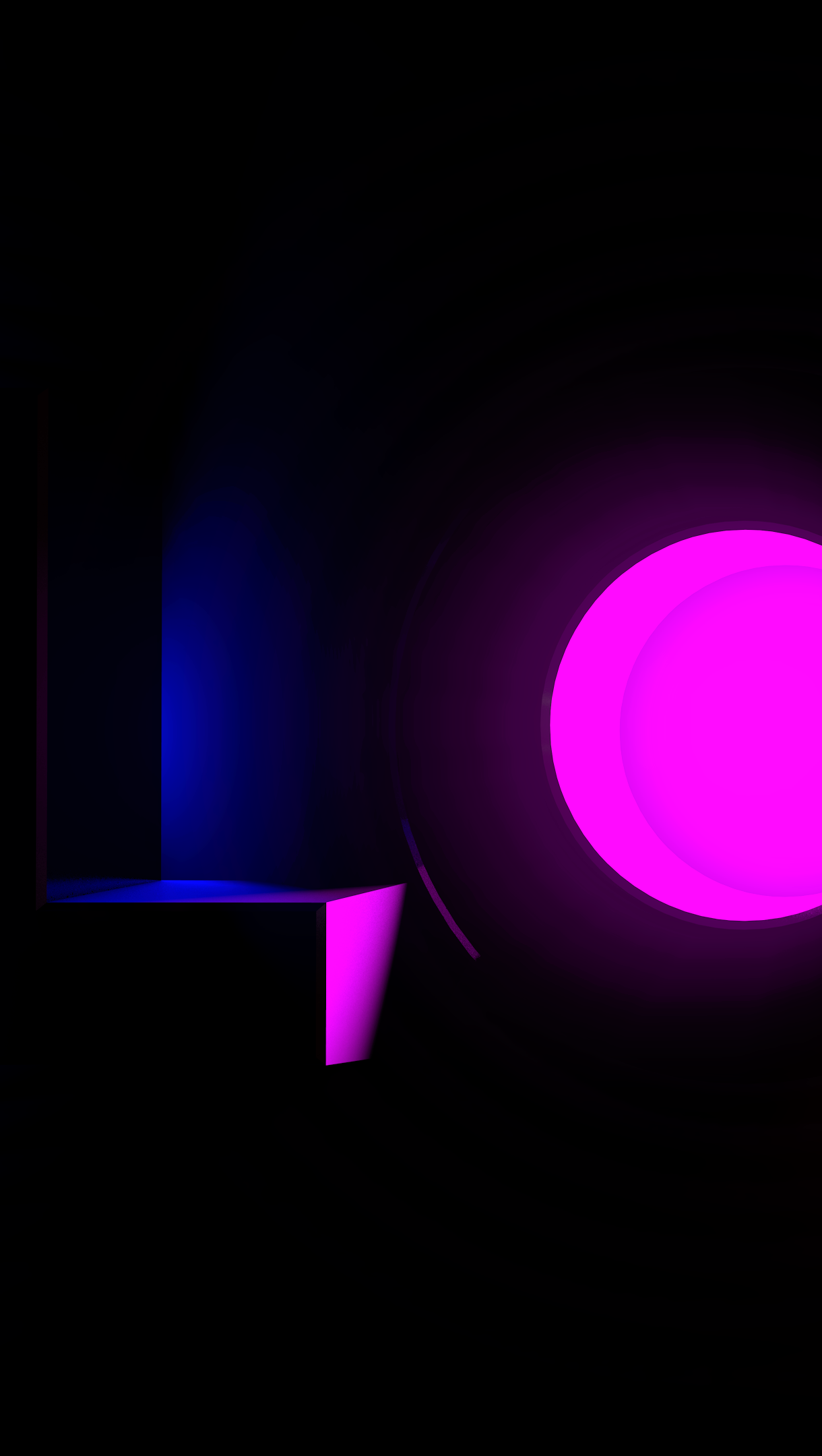 Artistic Neon Phone Wallpaper