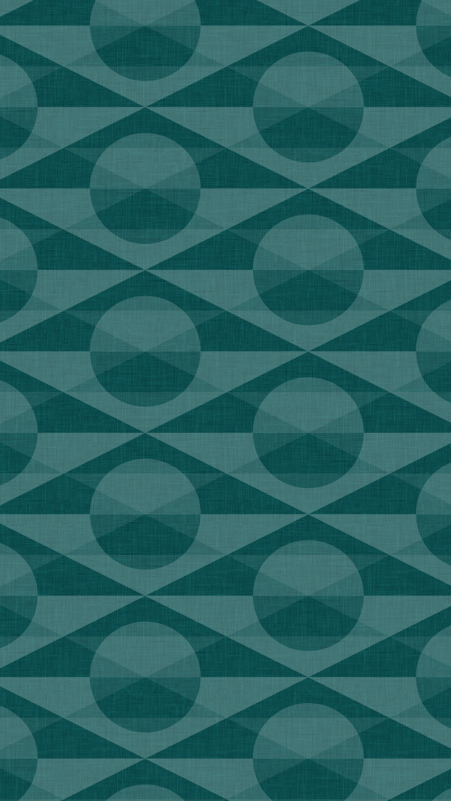 Dark Patterned Wallpaper For iPhone Deco Pattern In The Teal