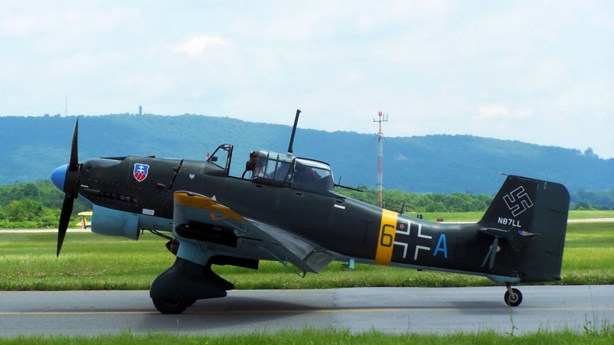 Aircraft Stuka Junkers Ju Wallpaper