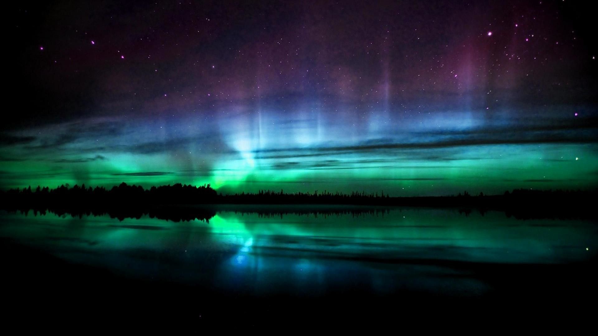 Wallpaper Wiki Northern Lights Background HD Pic