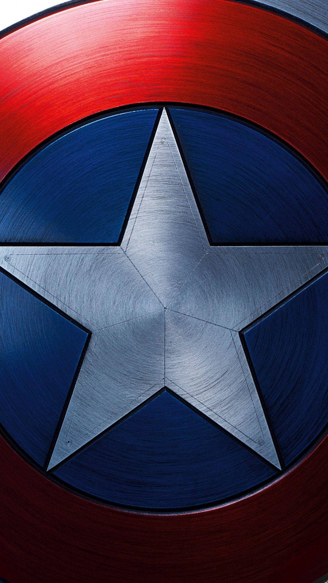 Captain America S Shield Marvel iPhone X Wallpaper