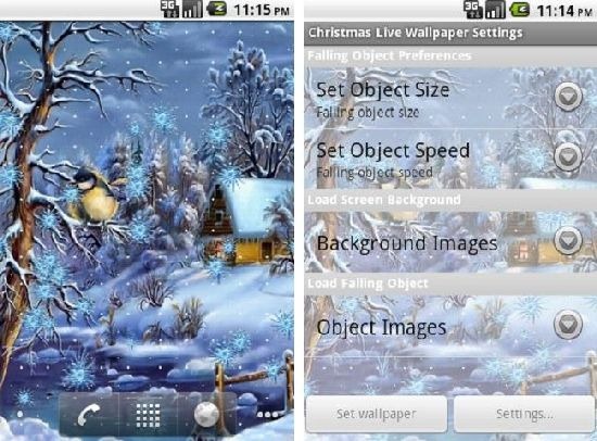Christmas Live Wallpaper For Android On Appbrain
