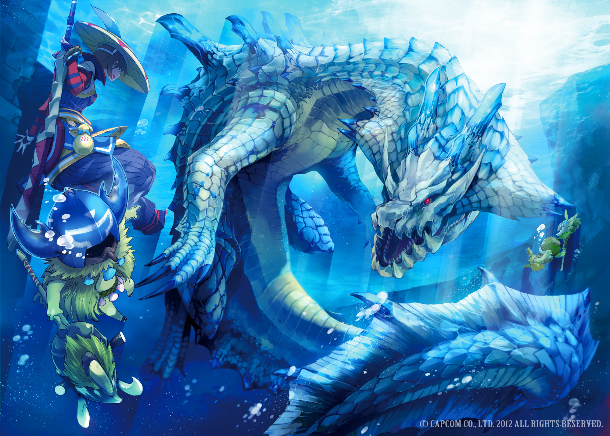 Lagiacrus Monster Hunter Series Zerochan Anime Image Board