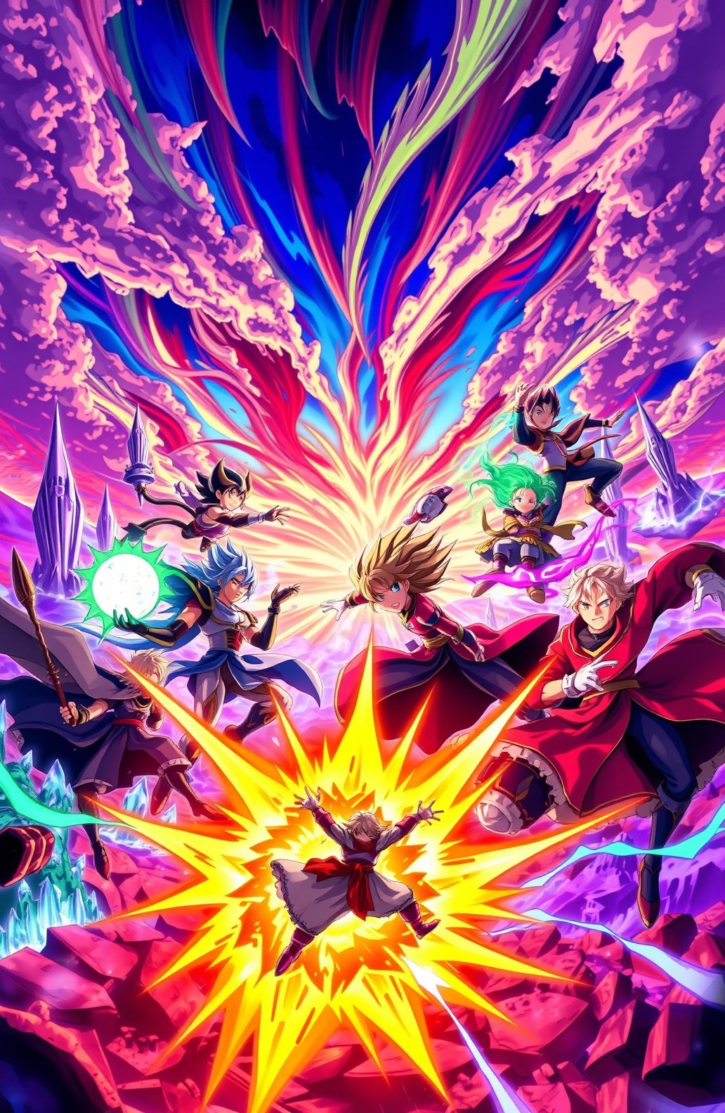 All Anime Characters HD Wallpaper
