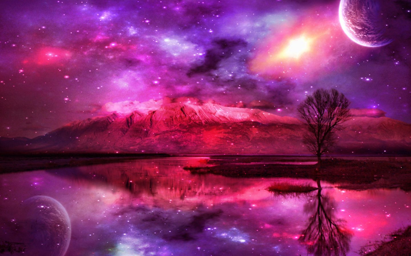 Free Fantasy Landscape Wallpaper Desktop Background at Movies 1440x900