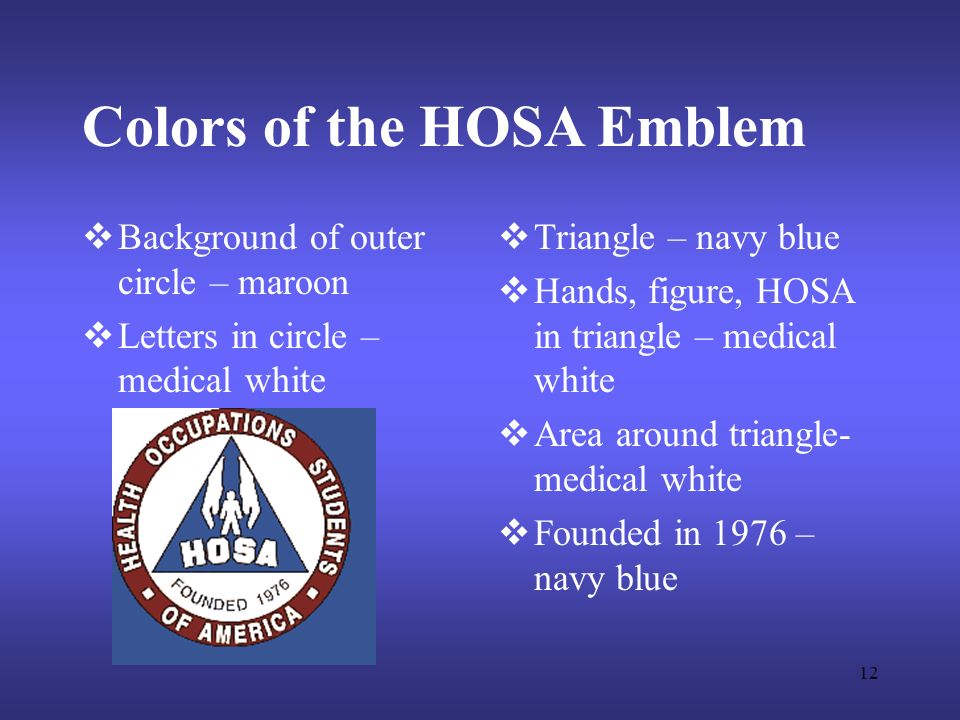 Hosa Health Occupations Students Of America A Program Student