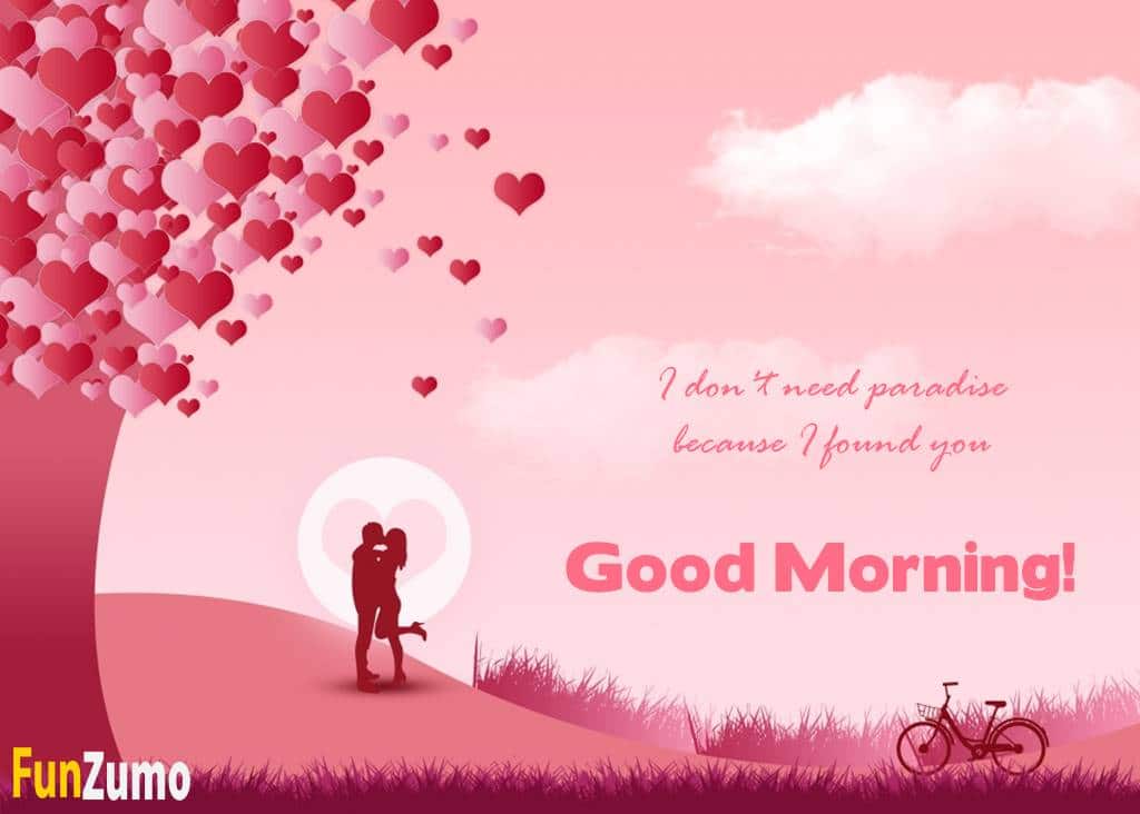 Romantic Good Morning Messages For Him With Image Funzumo