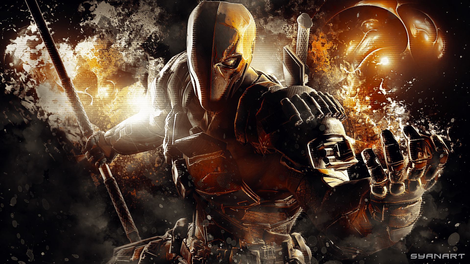  by the villain you love to hate the ever so kick arse Deathstroke