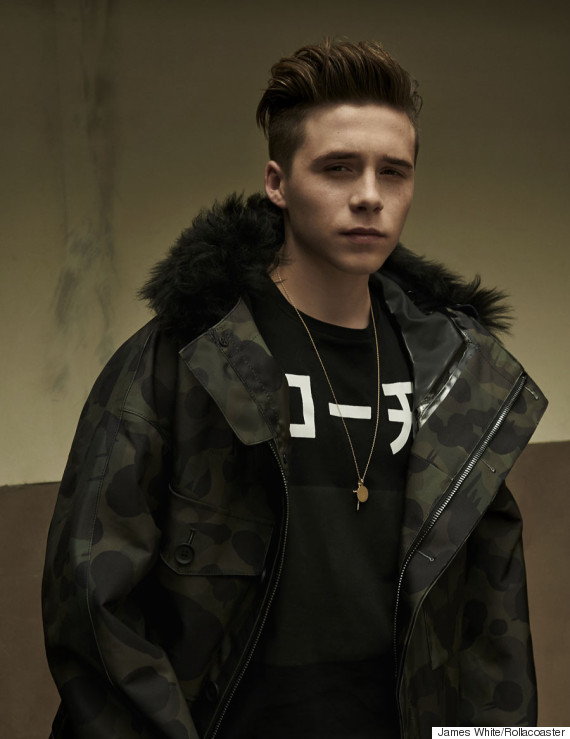 Brooklyn Beckham Looks A Dead Ringer For Mum Victoria In Rollacoaster