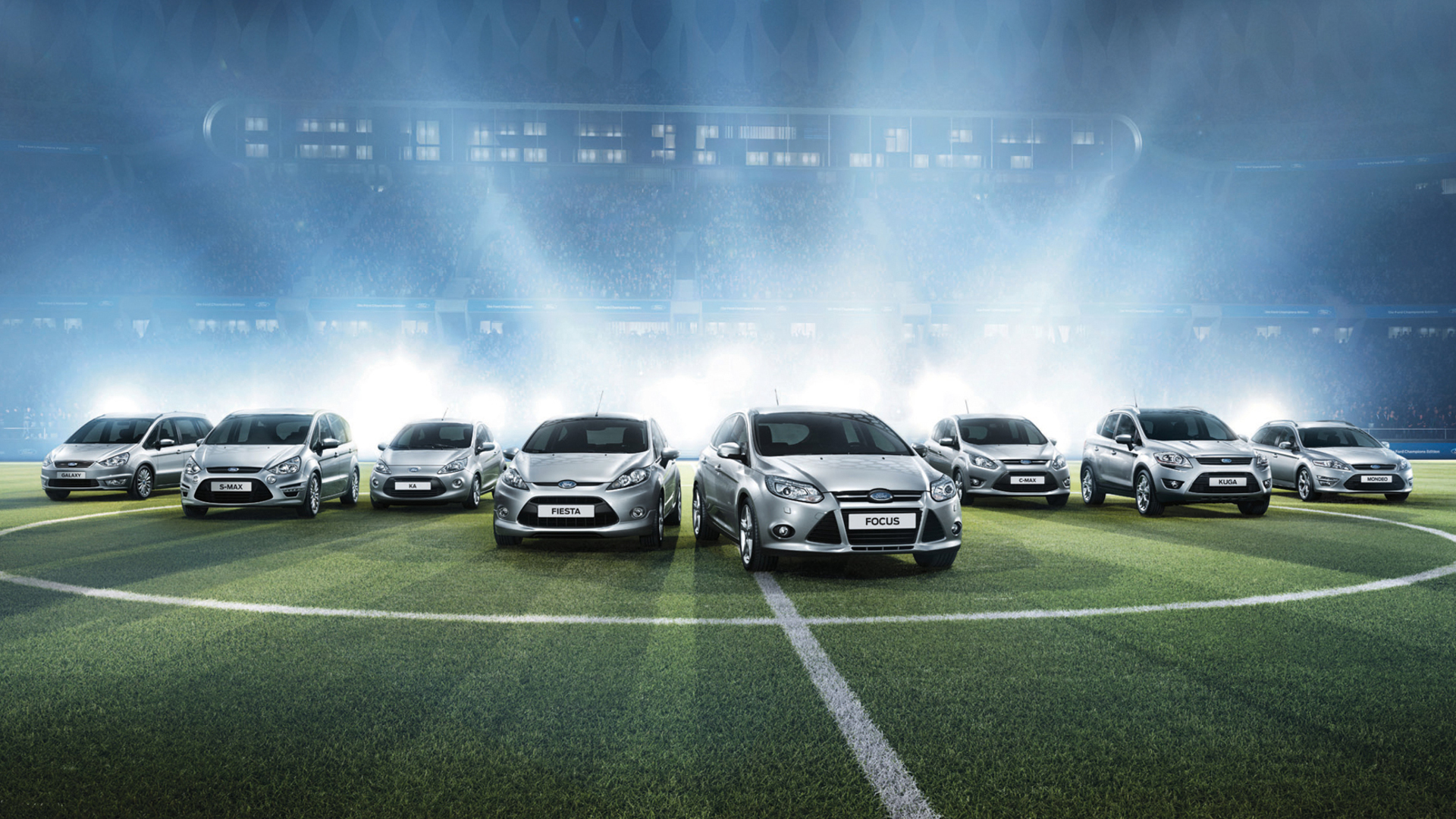 Ford And Uefa Champions League Full HD Wallpaper Cars