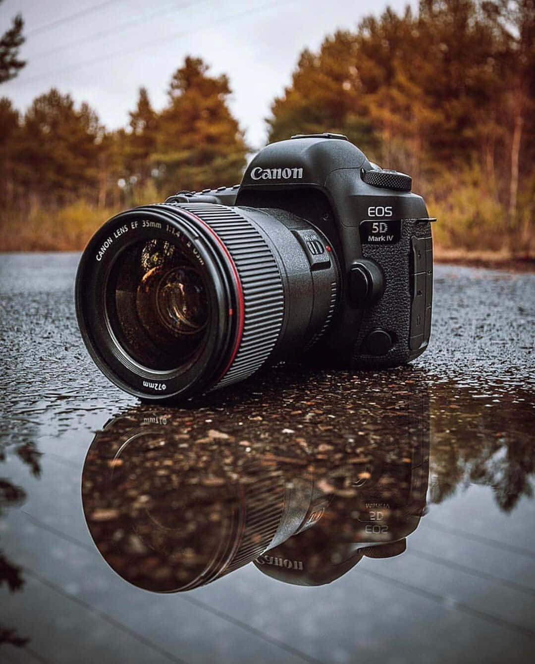 Take Your Photography To The Next Level With A Dslr Camera Wallpaper