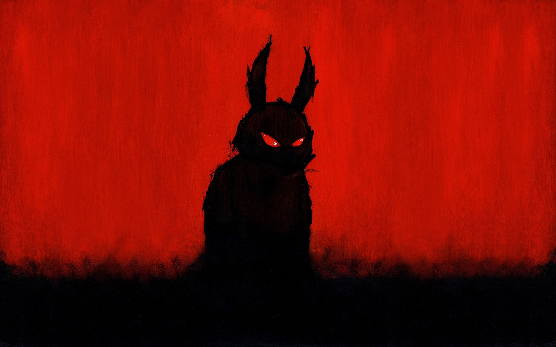 Evil Bunny Wallpaper