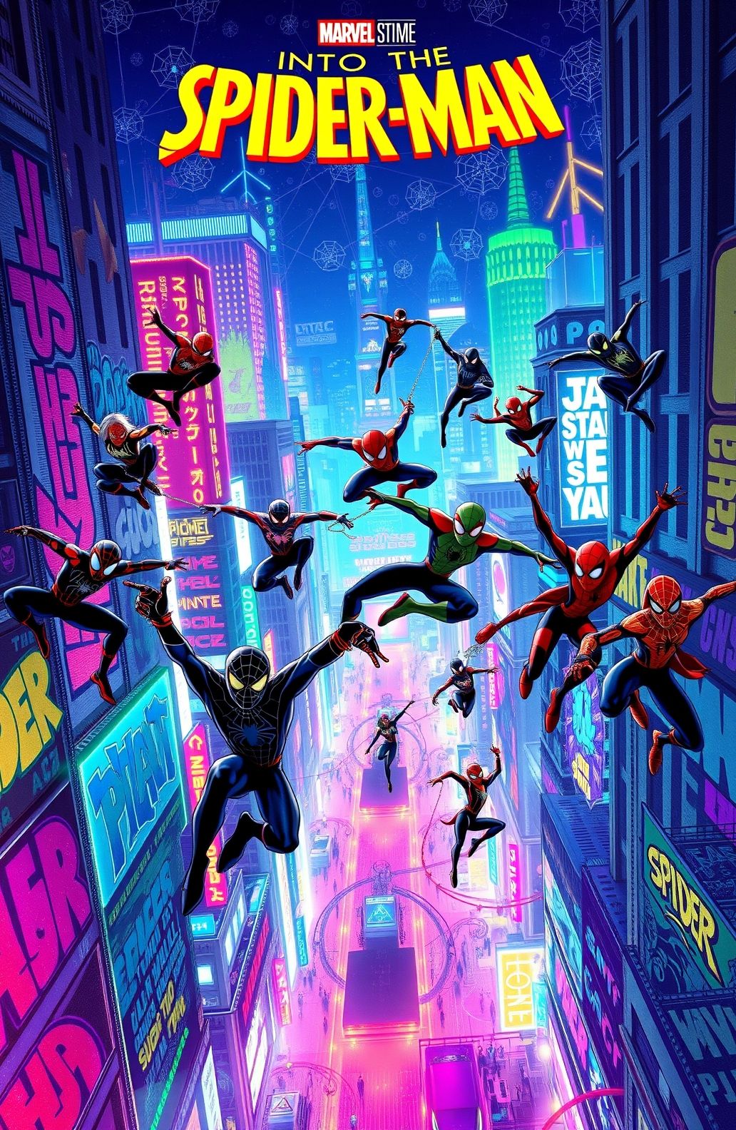 Spider Man Into The Verse Wallpaper