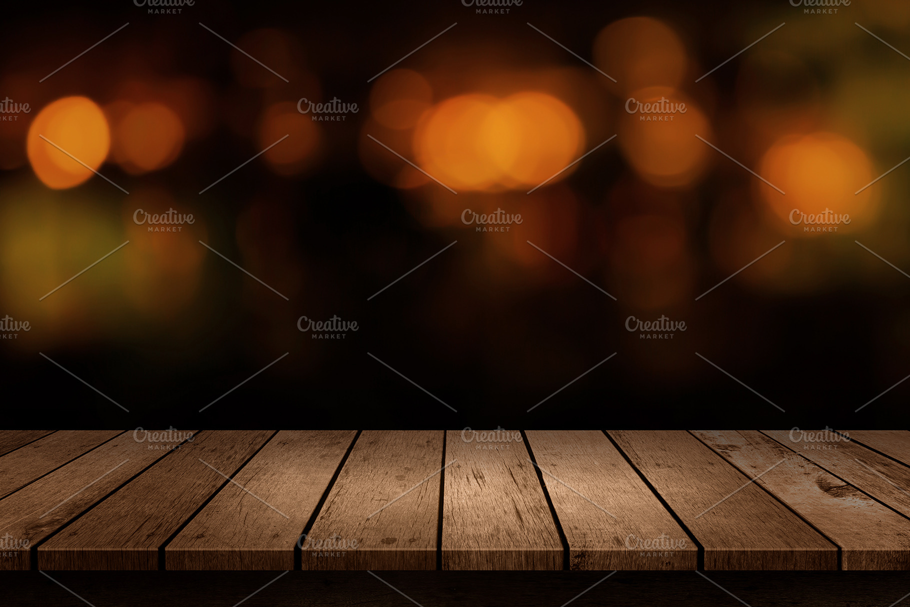 Wooden Table For Product Background Featuring Wood And Wallpaper