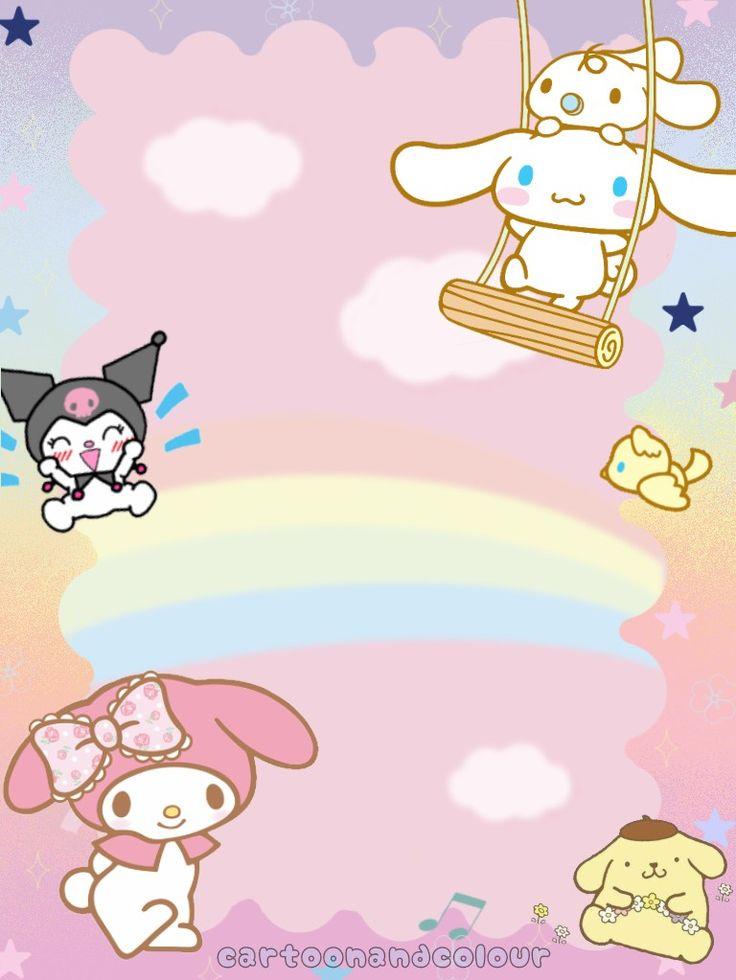 Cute sanrio wallpaper Sanrio wallpaper Wallpaper Kitty