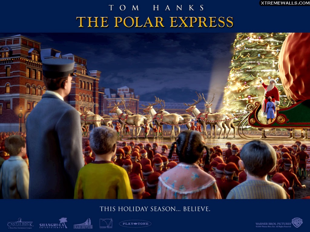 Express 1024x768 high quality wallpaper This Free The Polar Express