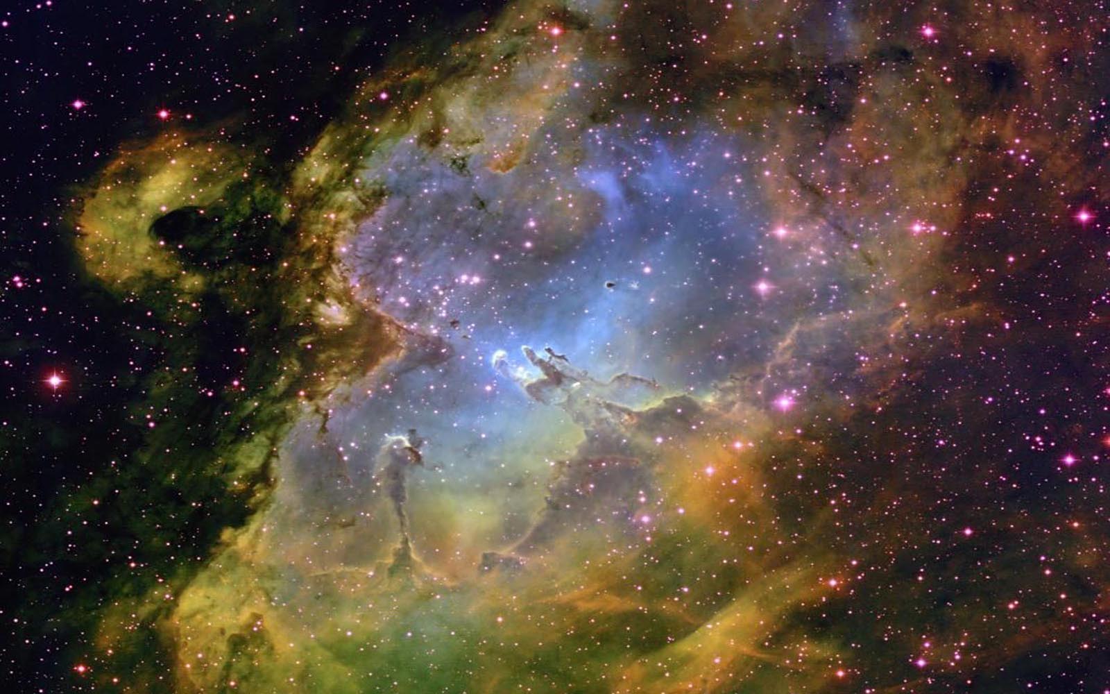 Eagle Nebula Hubble Space
