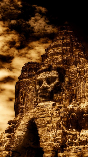 Wallpaper Egypt Ruins Pharaoh Monument HDr Nokia