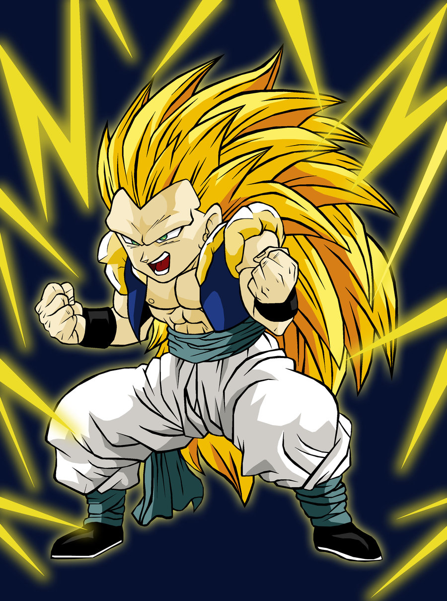 Coloriage Dragon Ball Z Sangoku Super Sayen 3