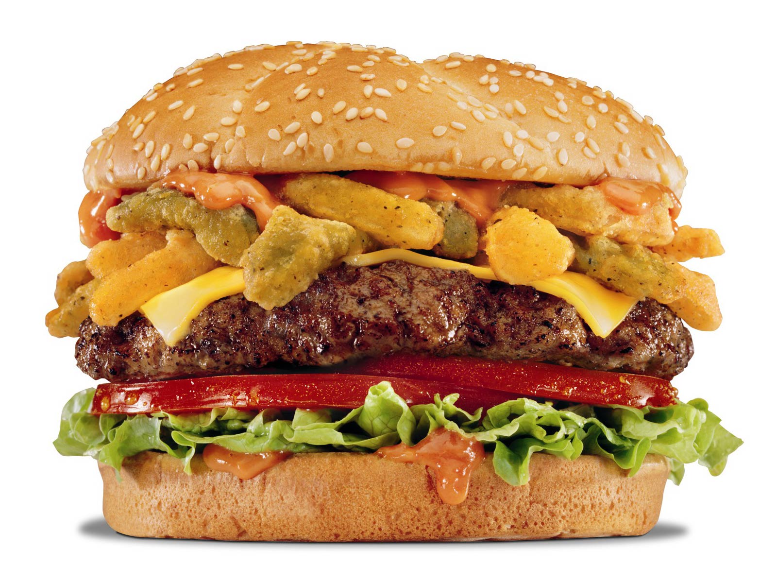 Pics Photos Burger And Fries Wallpaper HD
