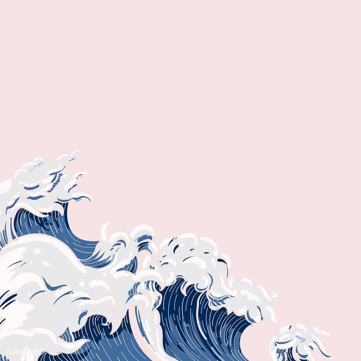 Japanese Wave Wallpaper