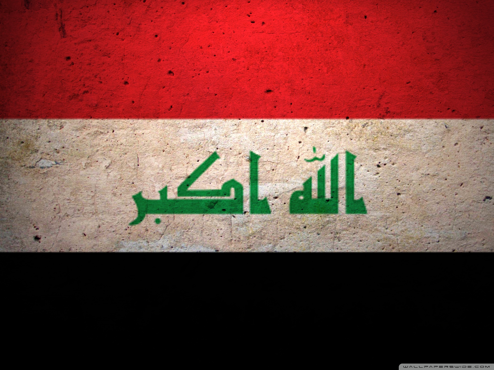 Grunge Flag Of Iraq 4k HD Desktop Wallpaper For Ultra Tv