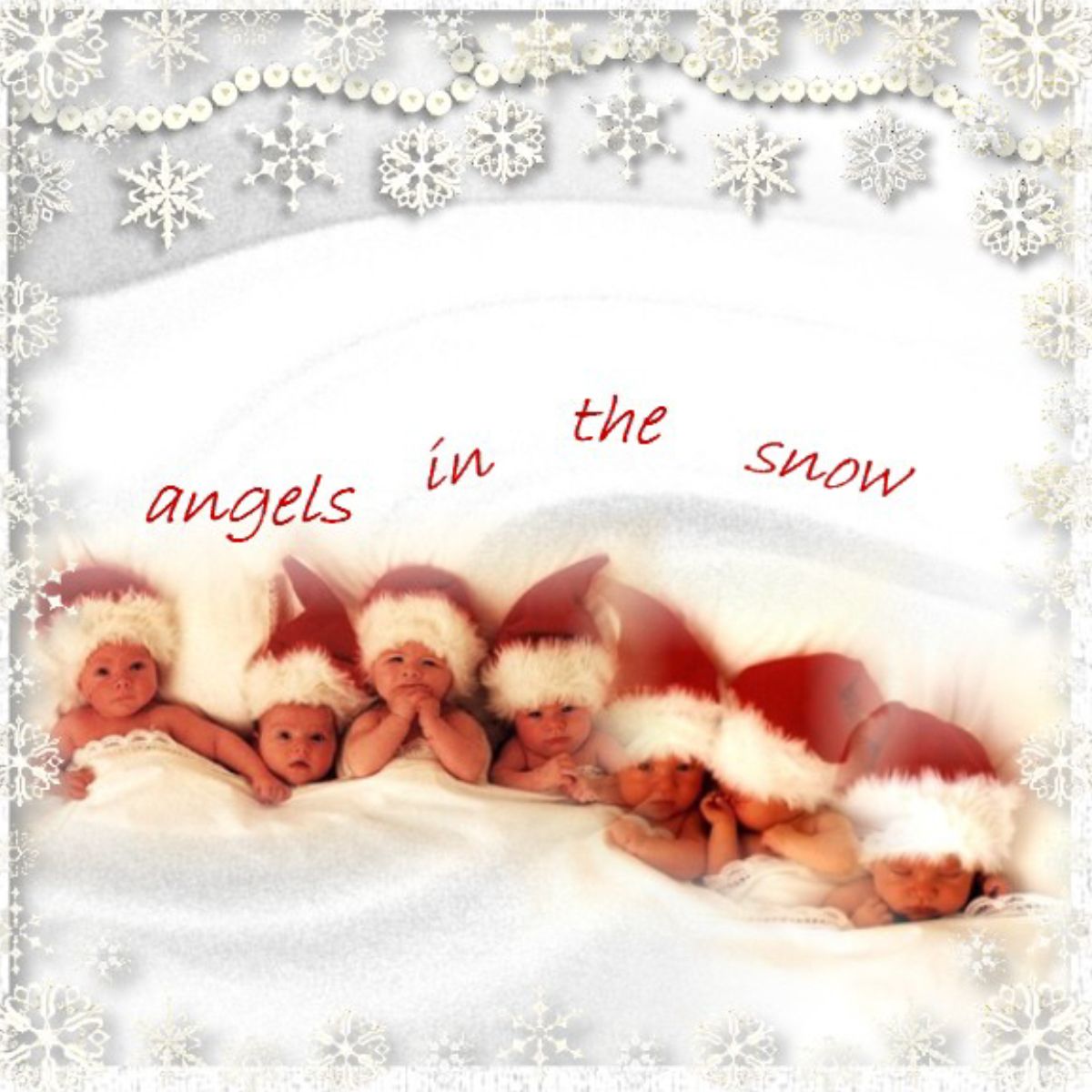 Y2bonnies Scrapbooks Anne Geddes Angels In The Snow