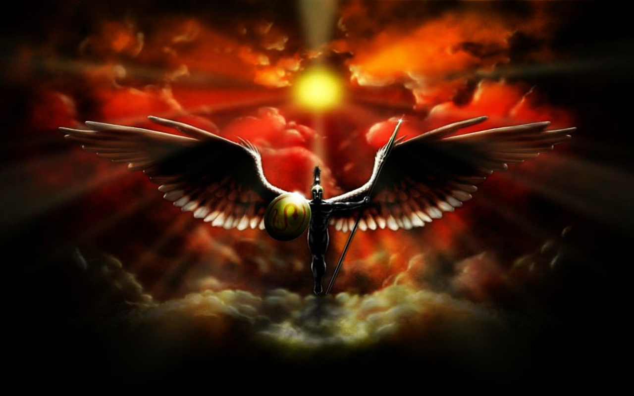 The Archangel Wallpaper Background
