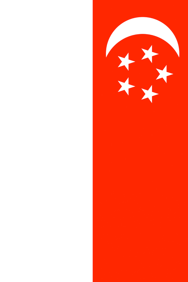 Singapore Flag iPhone Wallpaper HD