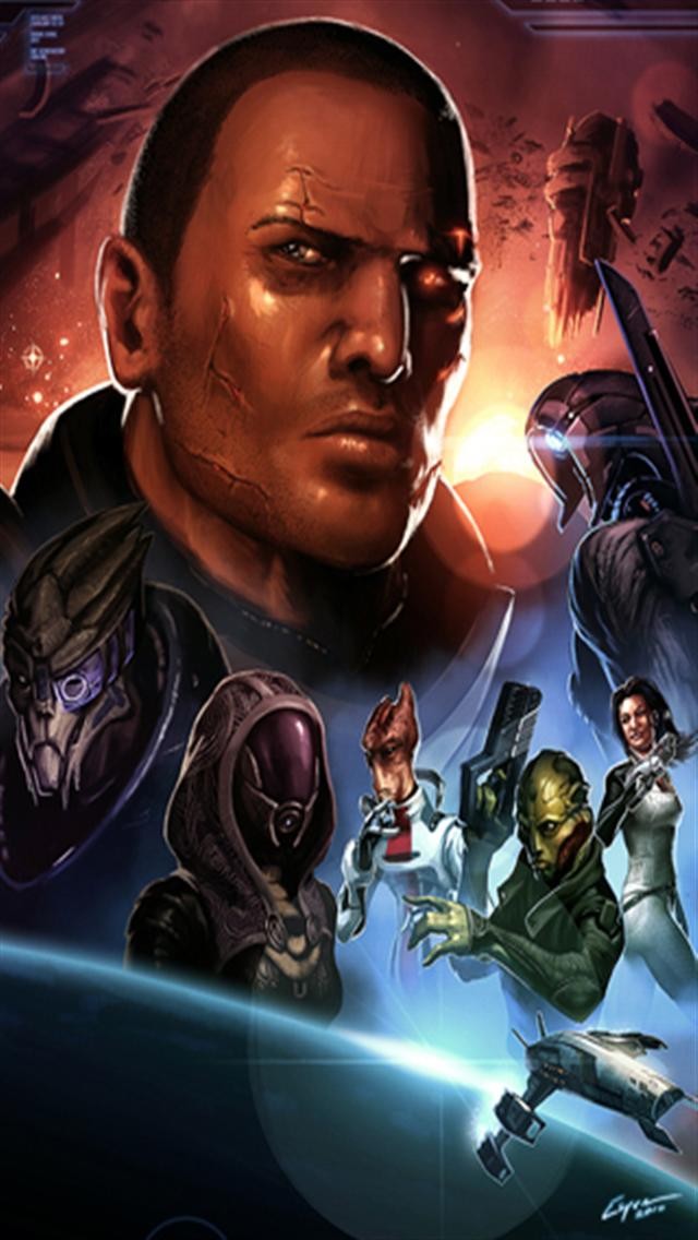 Mass Effect Game iPhone Wallpaper S 3g