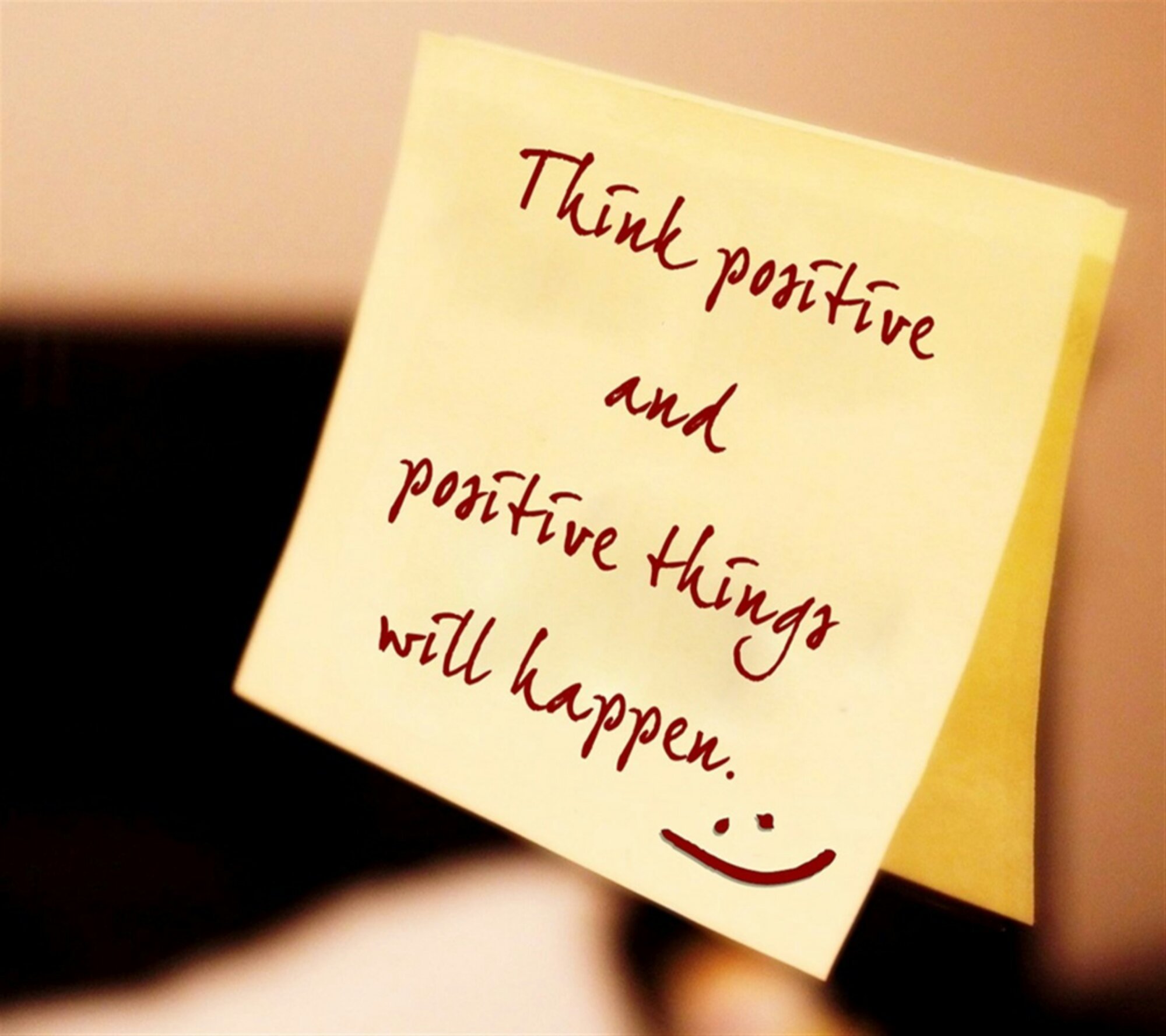 How To Say Be Positive