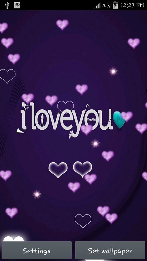 Purple Heart Live Wallpaper Android Apps And Tests Androidpit
