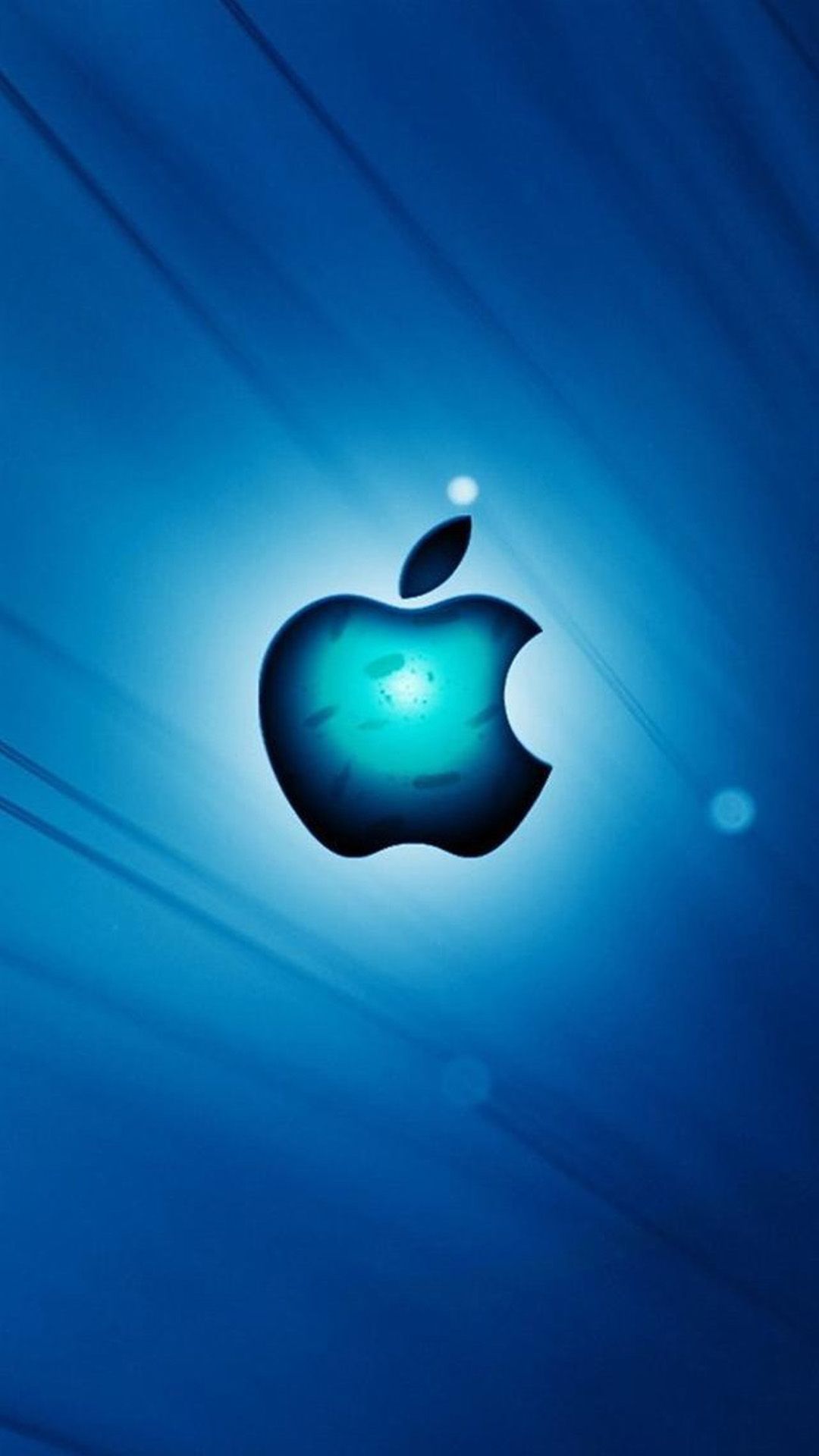 Apple Logo iPhone Wallpaper Top