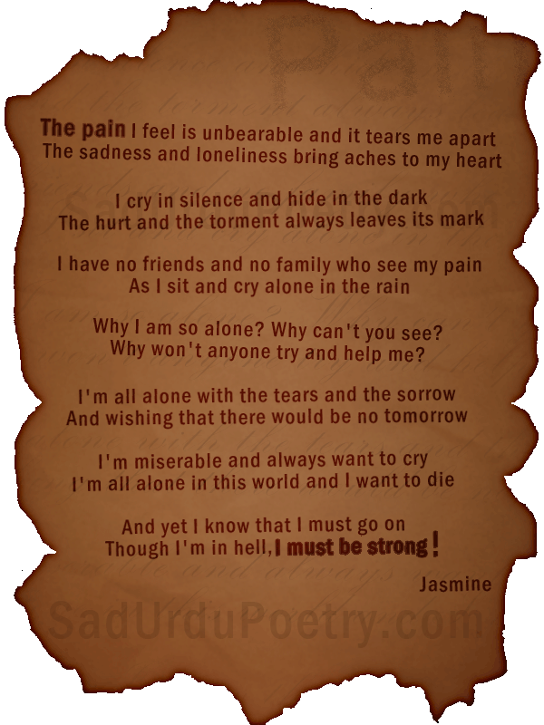 Sad Poems Poetry Poem