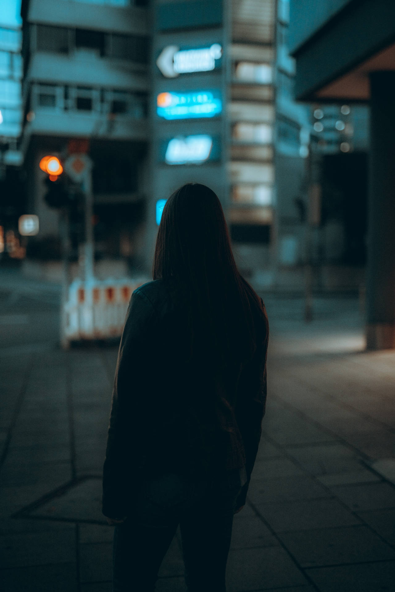 Alone Girl Wallpaper