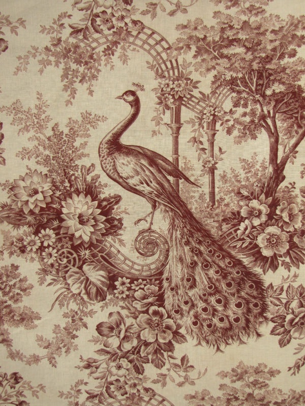 Especially Chintz Though Toile Wallpaper Is Also Popular