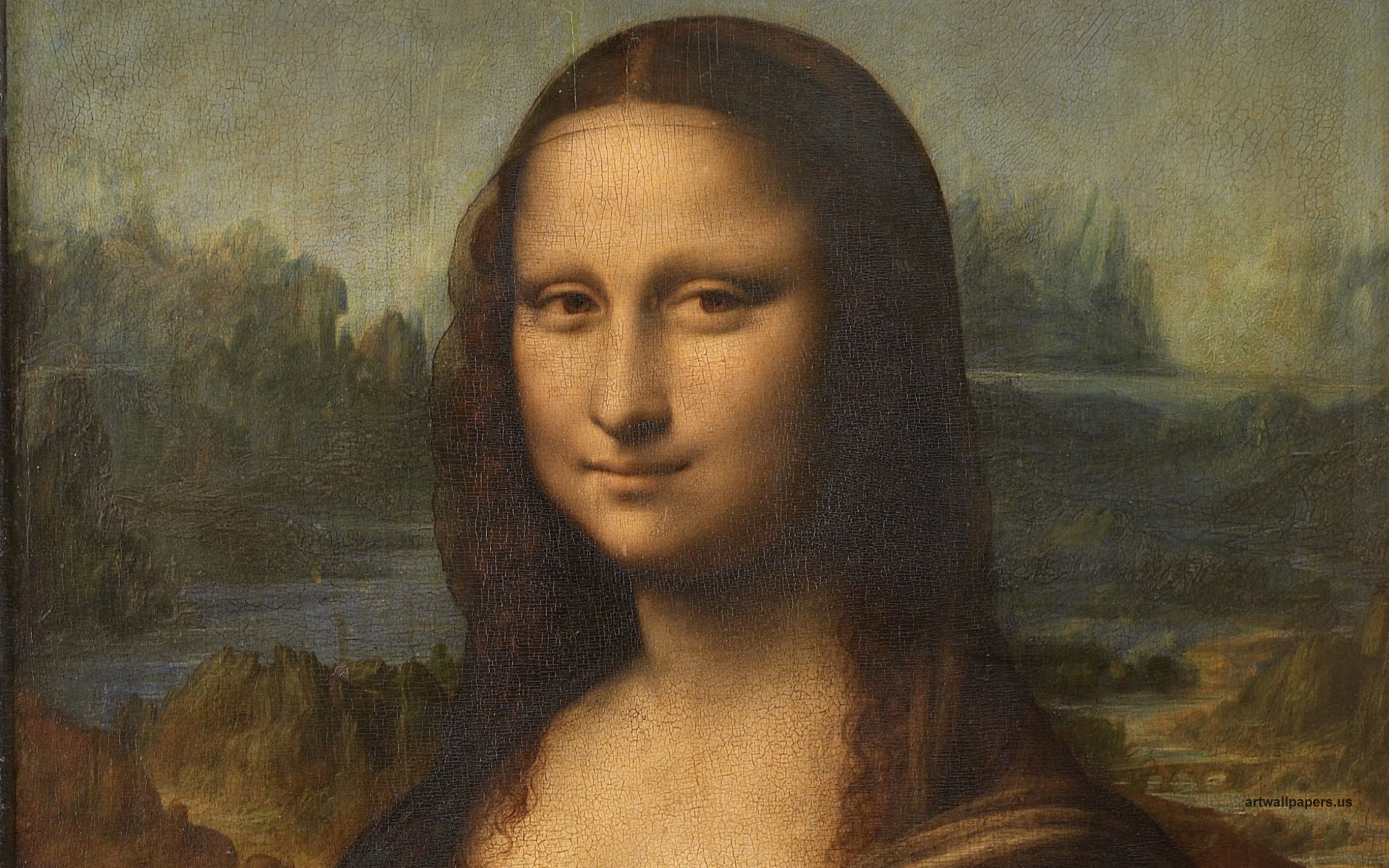 Mona Lisa Wallpaper Leonardo Da Vinci HD Widescreen