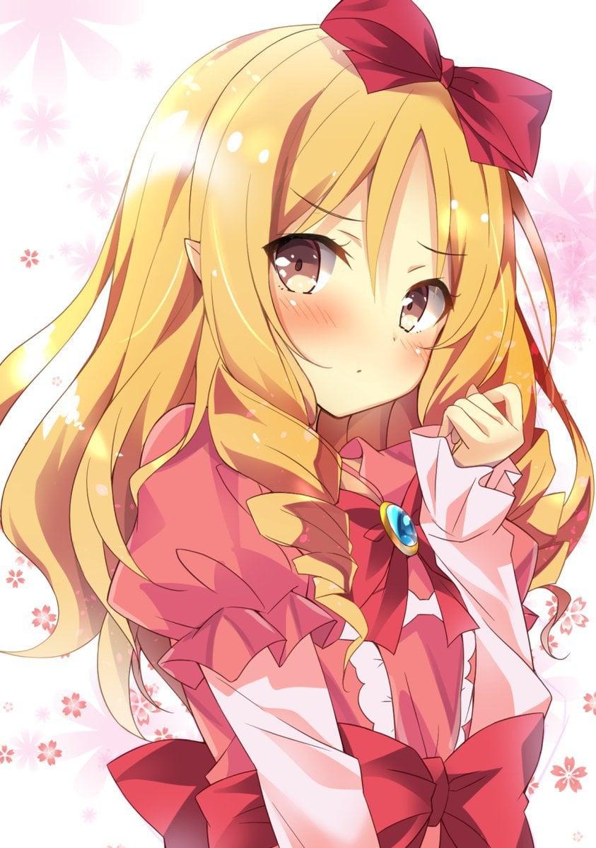 Cute Yamada Elf Eromanga Sensei R Awwnime