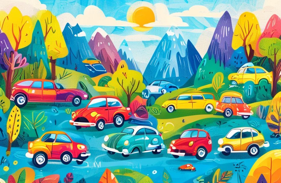 Wallpaper Cars Cartoon