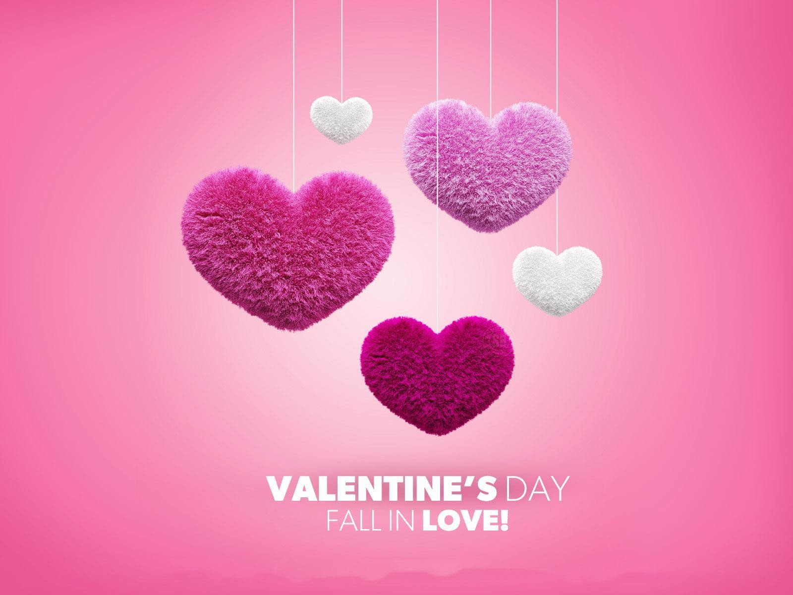 Valentine Day Fall In Love HD Desktop Wallpaper
