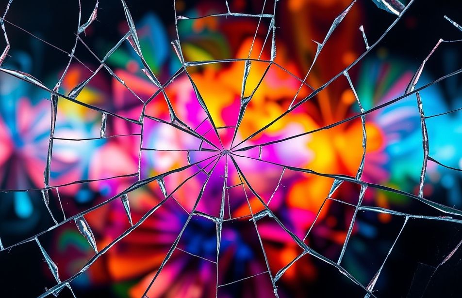Wallpaper Cracked Screen