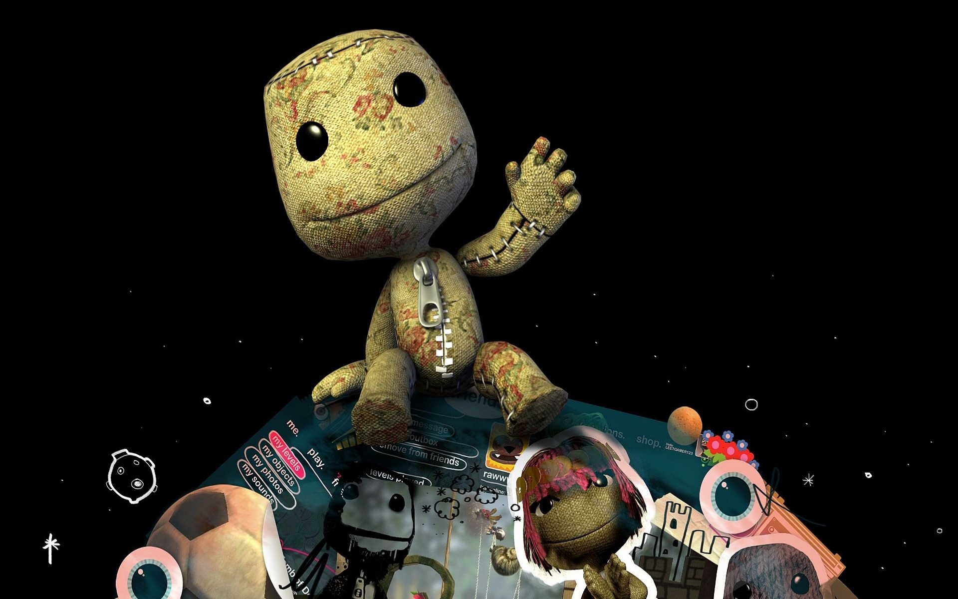 Home Games HD Wallpapers Little Big Planet HD 1920x1200
