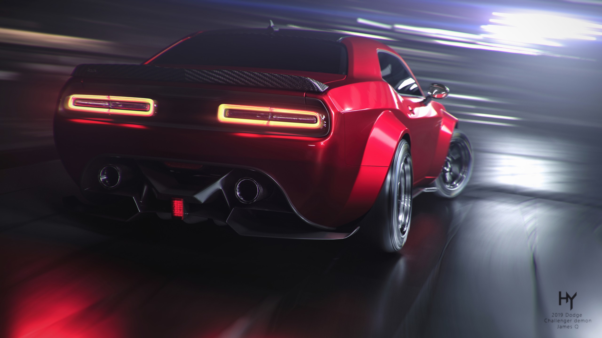 Dodge Challenger Srt Demon 4k Wallpaper