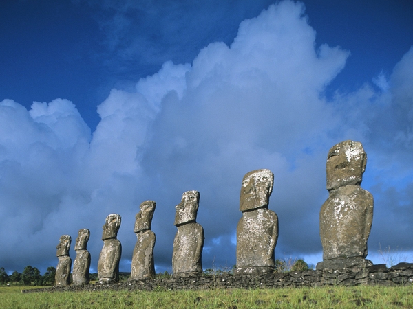 Moai Wallpaper Easter Desktop