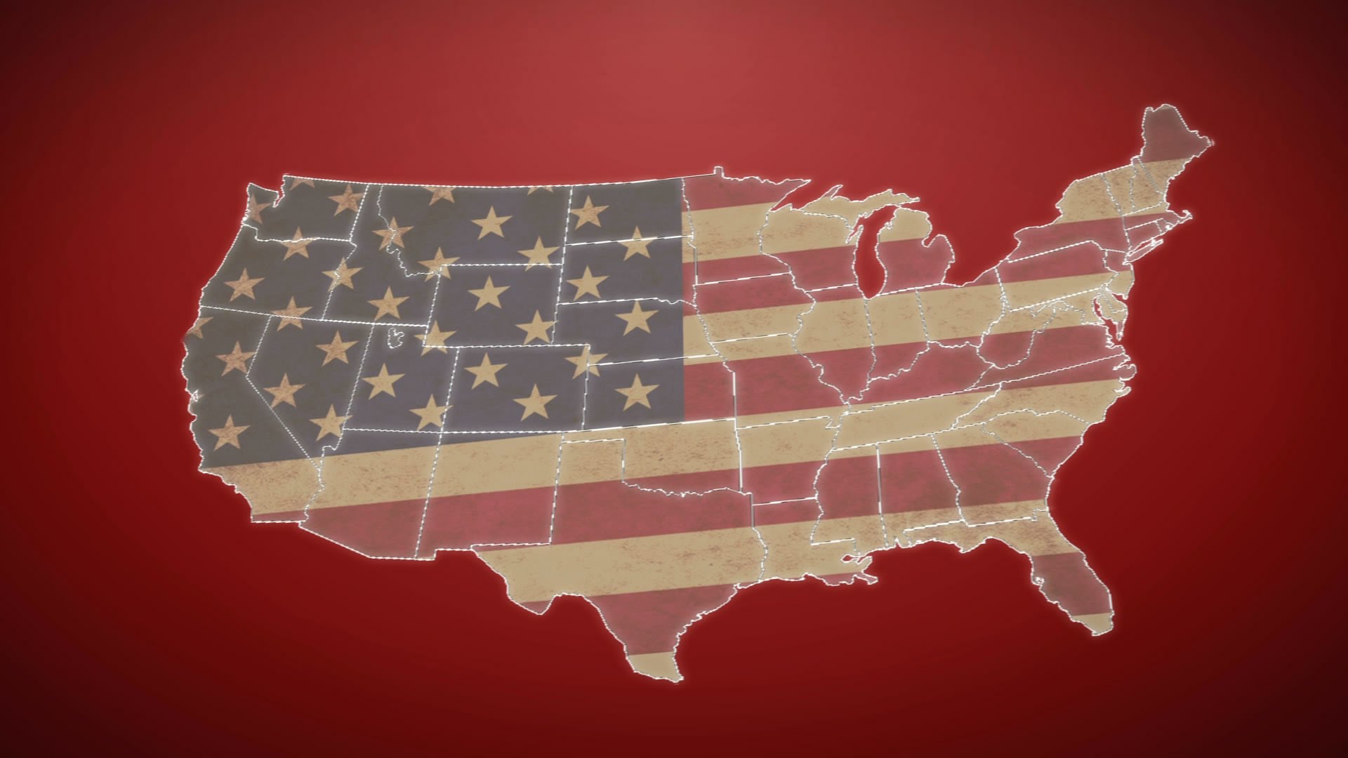 United States Map Wallpaper