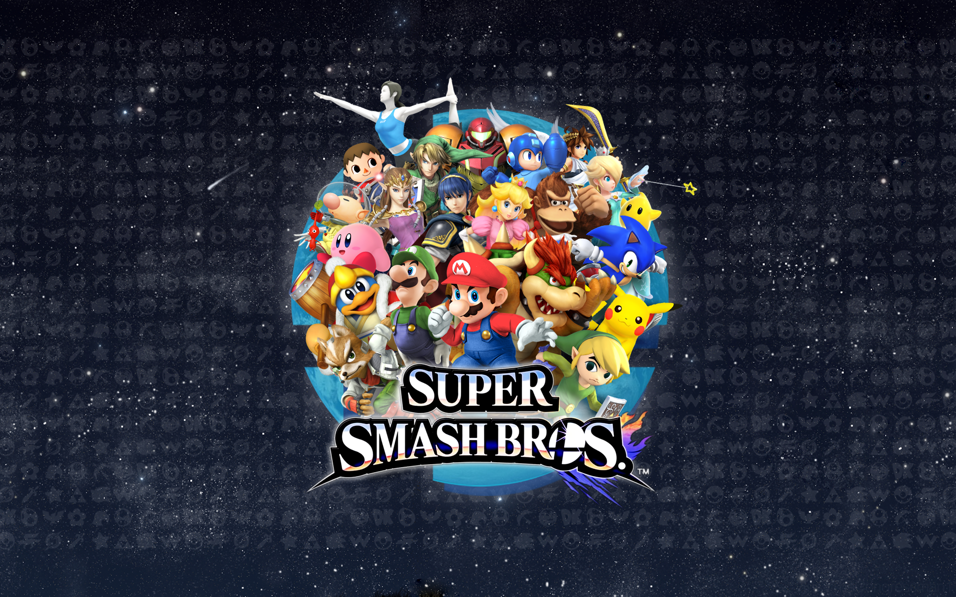 My Smash Bros Wallpaper That I Am Also Updating With Each Character