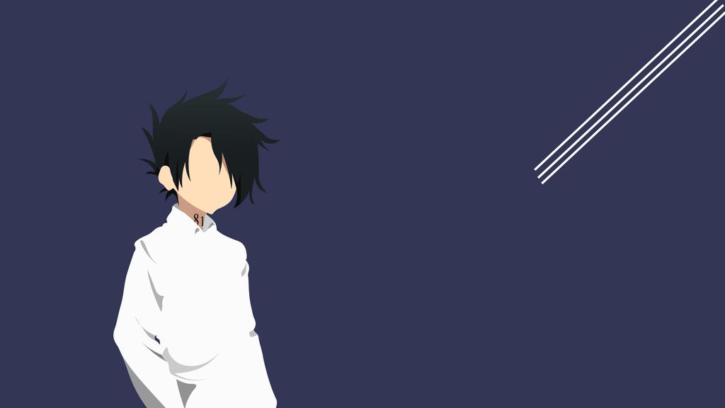 Ray In Promise Neverland Minimalist Wallpaper By Jtwist009 On